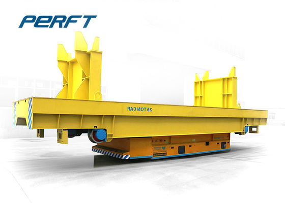 50t Transfer Cart Industrial Ladle Transfer Car on Rail with Heat Insulation Material